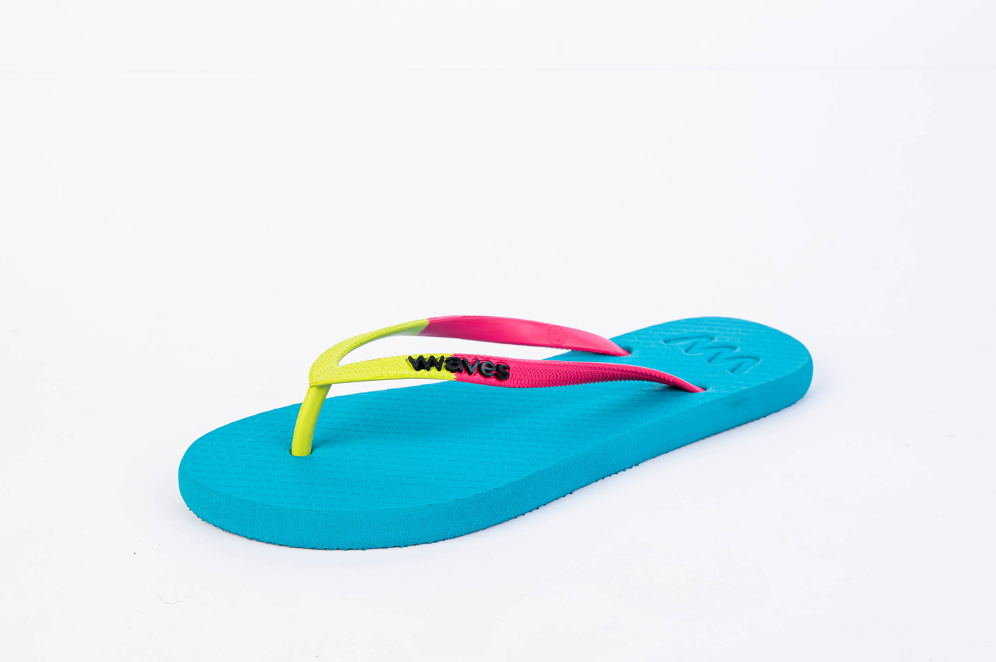 Waves Neon Green Chanclas
