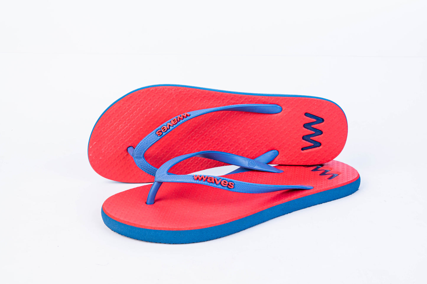 Waves Coral Marino Chanclas