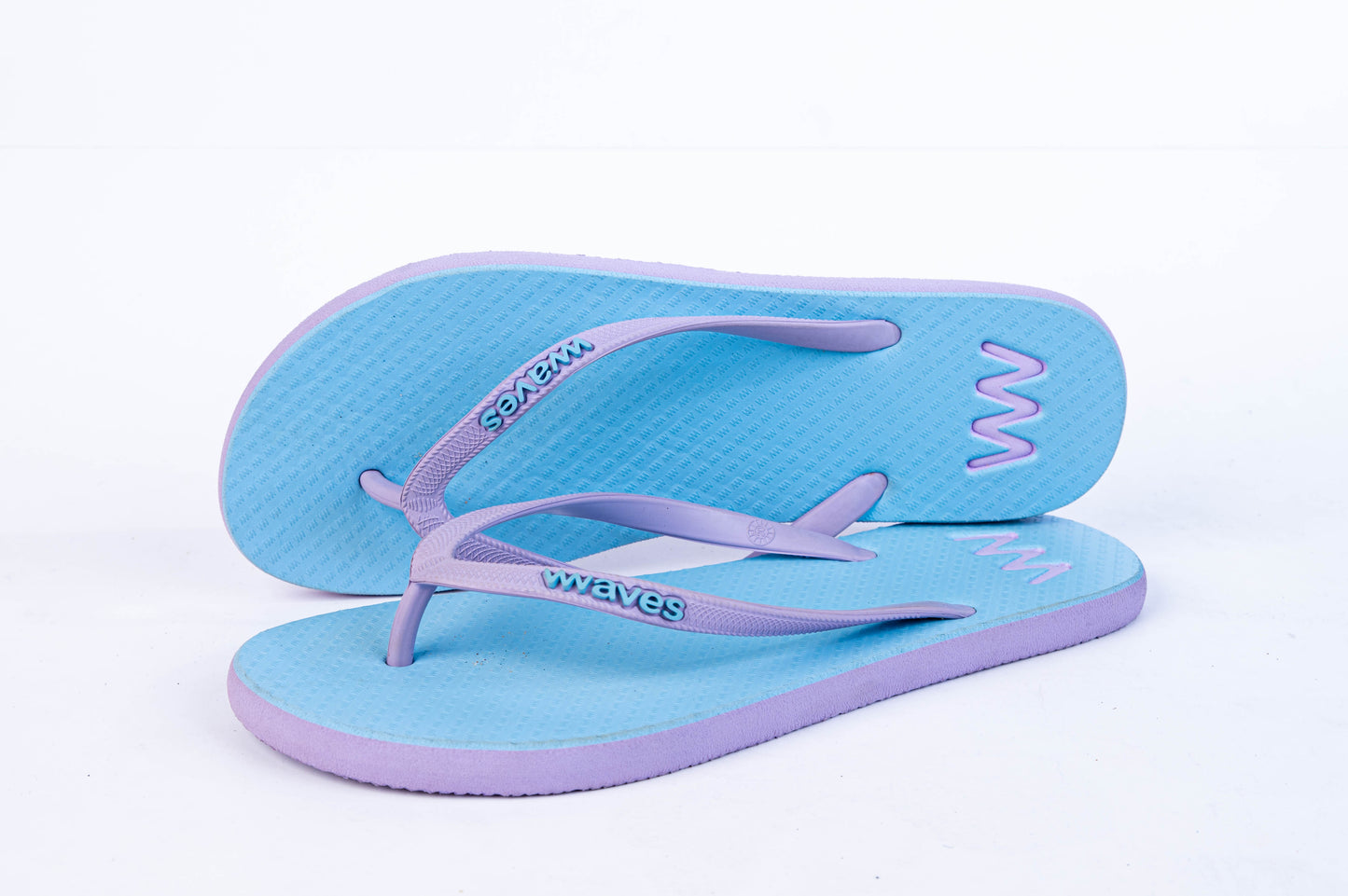 Waves Azul Pastel Chanclas