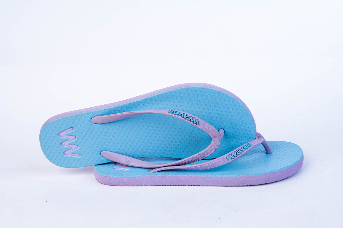 Waves Azul Pastel Chanclas