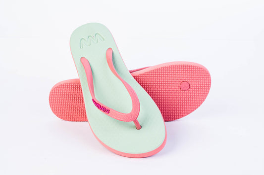 Waves Minty Berry Burst Chanclas