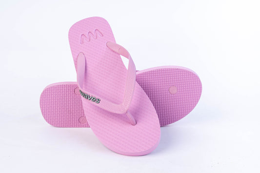 Waves Pretty in Pink Chanclas