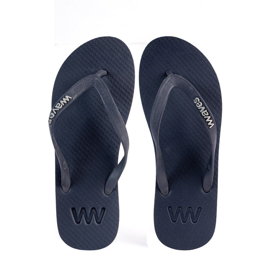 Waves Navy Chanclas